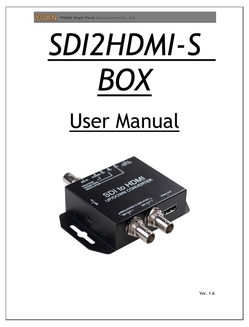 Yuan SDI2HDMI-S user manual