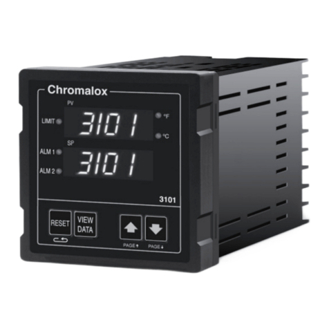 Chromalox 3101 User manual
