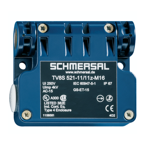 schmersal TV8S 521 User manual