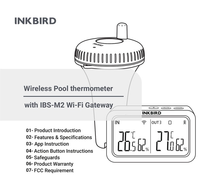 Ink Bird IBS-P02R+IBS-M Reference manual