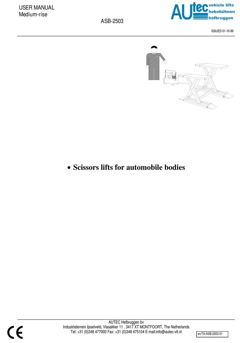 AUTEC ASB-2503 user manual