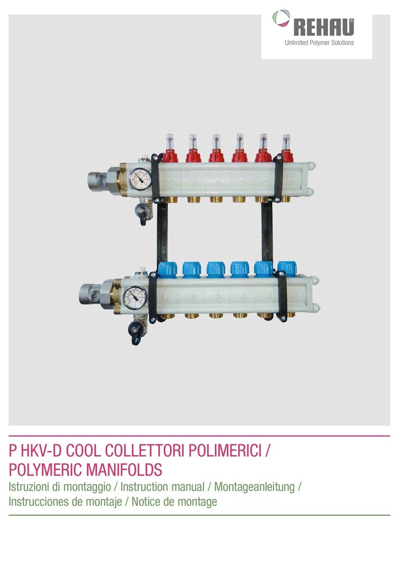 Rehau P HKV-D instruction manual