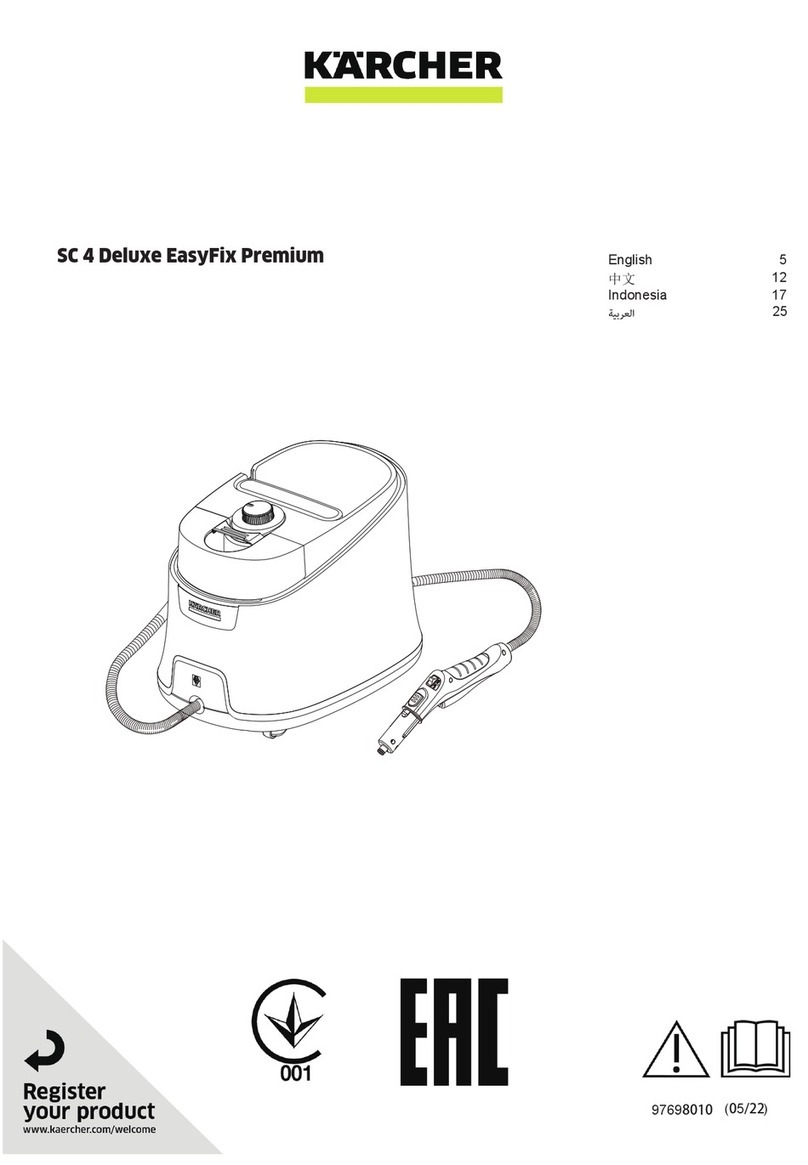 Kärcher SC 4 Deluxe EasyFix User manual