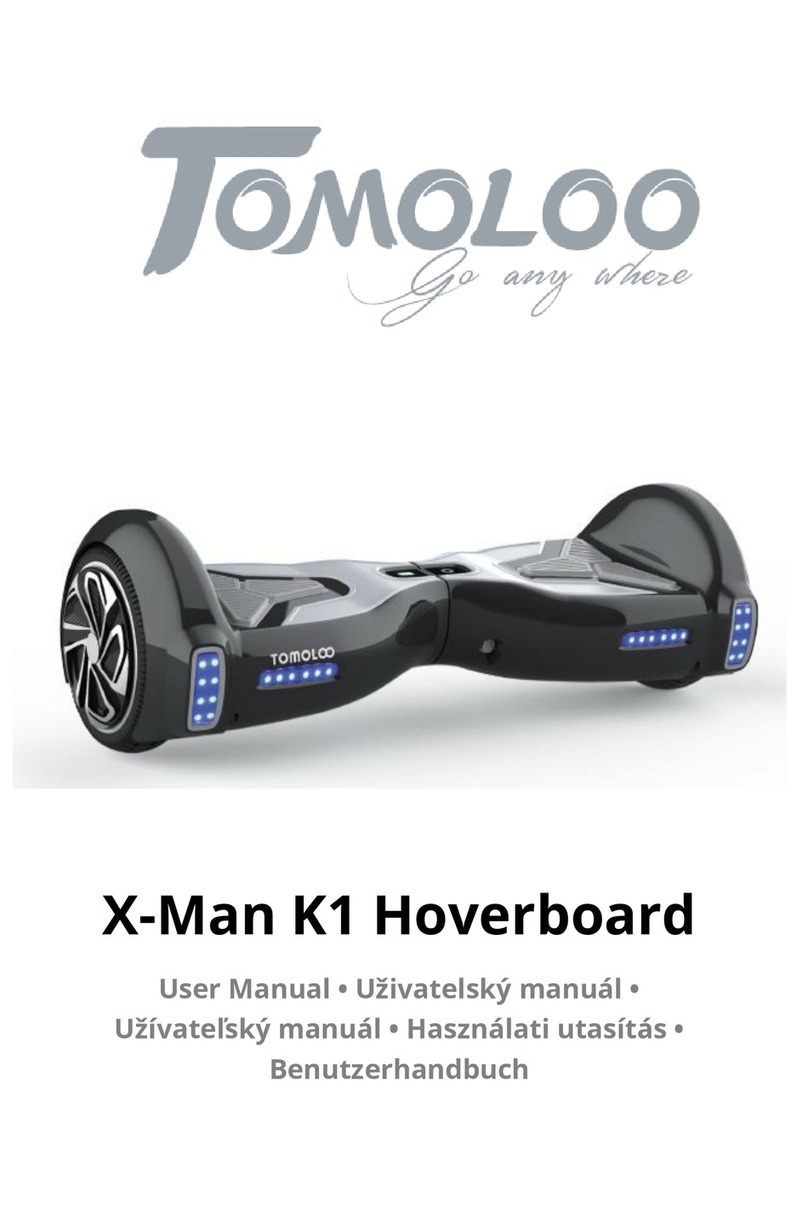Tomoloo X-Man K1 User manual