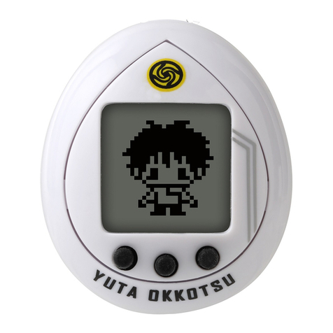 Bandai Namco JUJUTSU KAISEN ZERO TAMAGOTCHI instruction manual