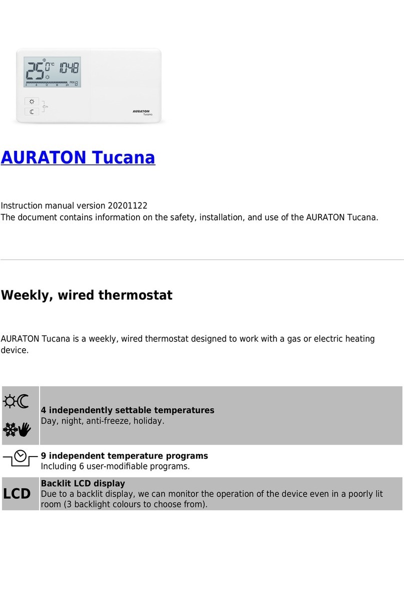 AURATON Tucana User manual