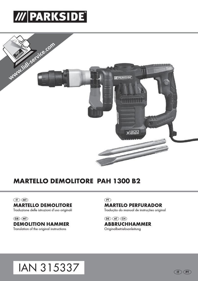 Parkside PAH 1300 B2 Translation of the original instructions
