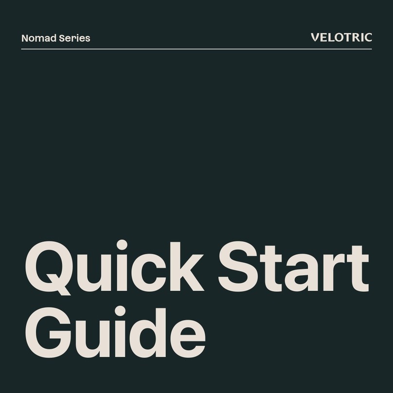 Velotric Nomad Series User manual