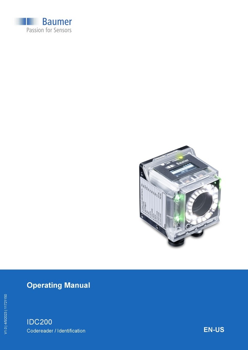 Baumer IDC200 operating manual