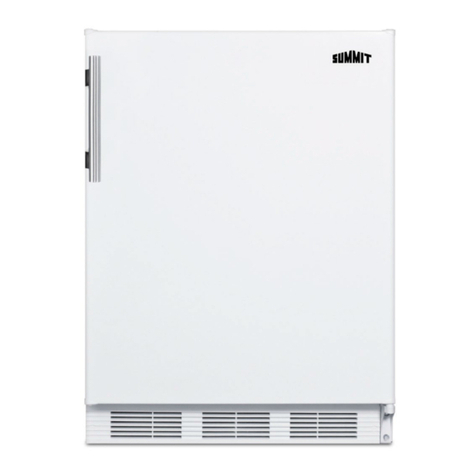 Summit Appliance FF7BK Series instruction manual