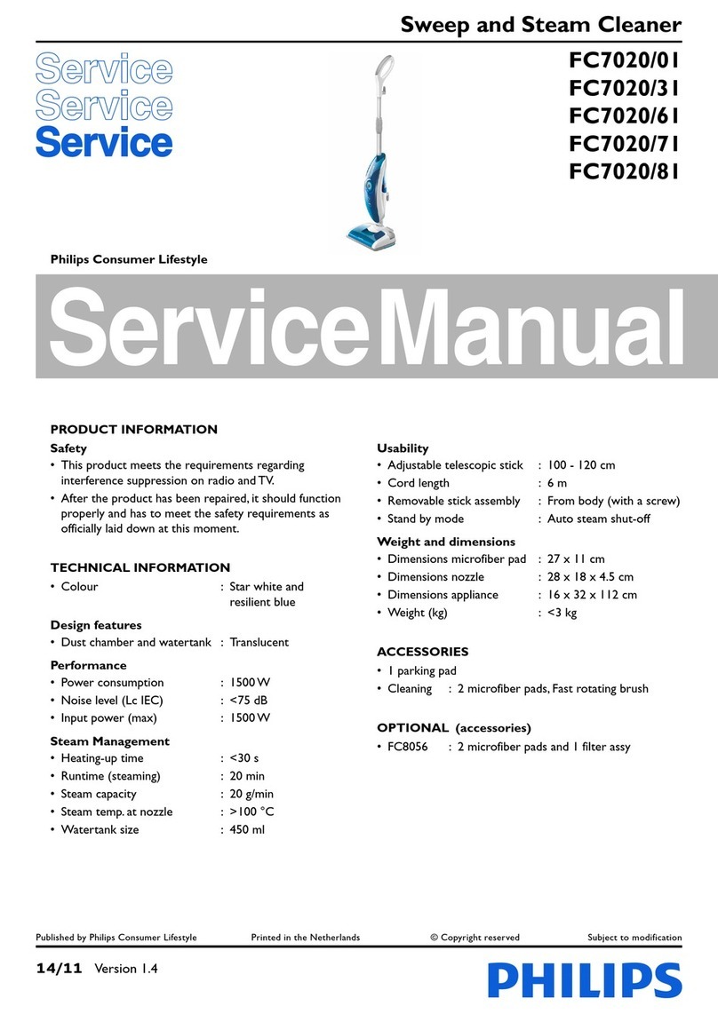 Philips FC7020/31 Service manual