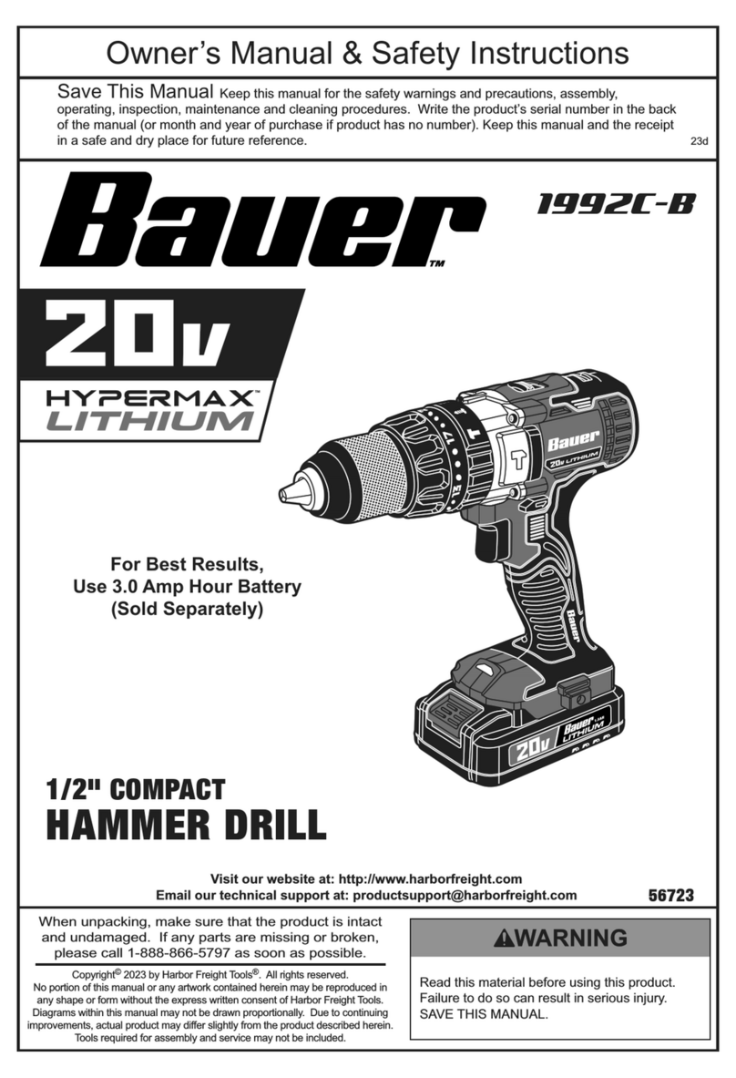 Bauer HYPERMAX 1992C-B User manual