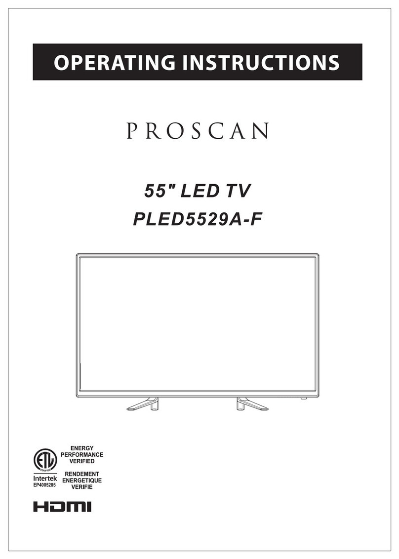 ProScan PLED5529A-F operating instructions