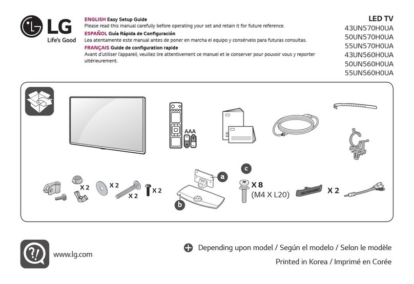 LG 43UN570H0UA User manual