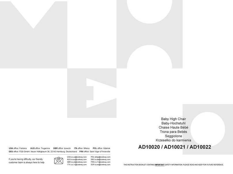 Costway AD10020 Assembly instructions