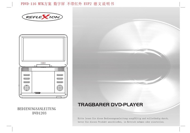 Reflexion DVD1203 User manual