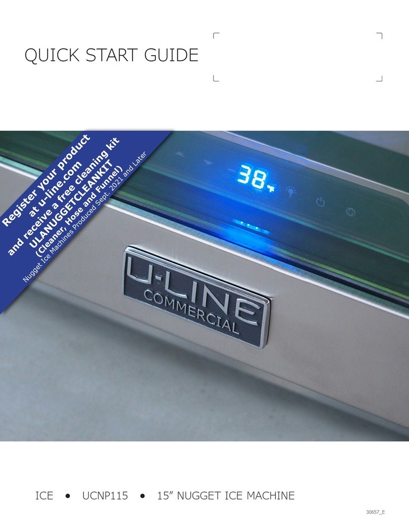 U-Line UCNP115 User manual