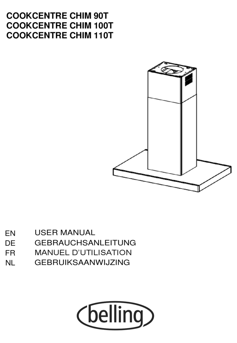 Belling COOKCENTRE CHIM 90T user manual