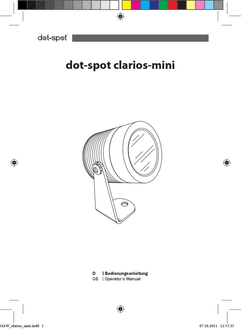 Dot-Spot clarios-mini Operator's manual