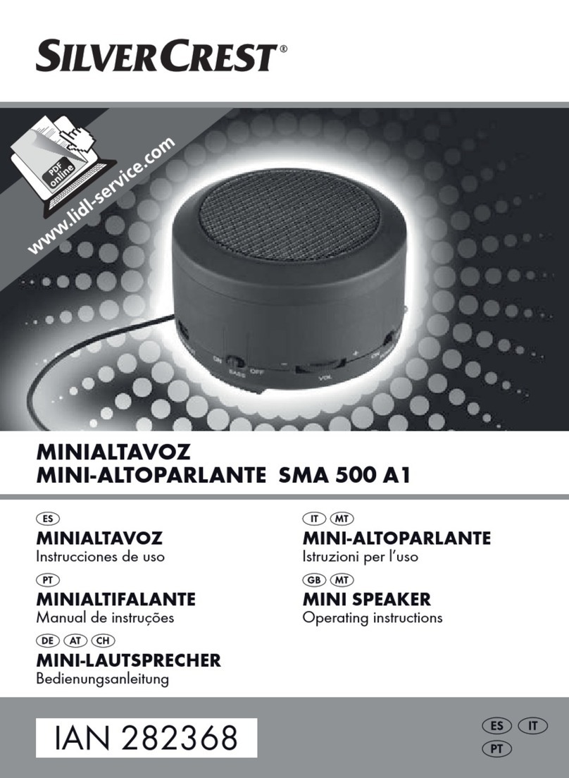 Silvercrest SMA 500 A1 User manual Silvercrest SMA 500 A1 User manual