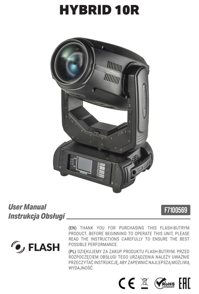 Flash HYBRID 10R user manual