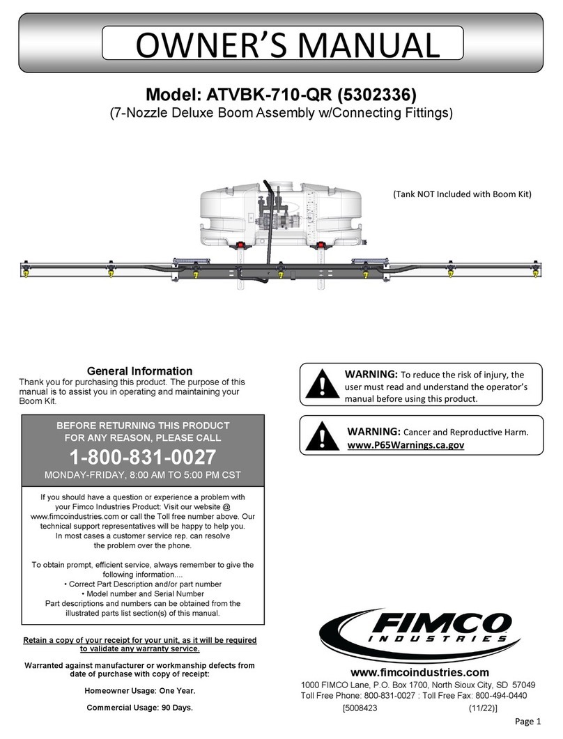 Fimco ATVBK-710-QR owner's manual