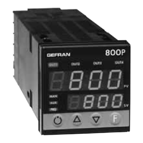 gefran 800P User manual