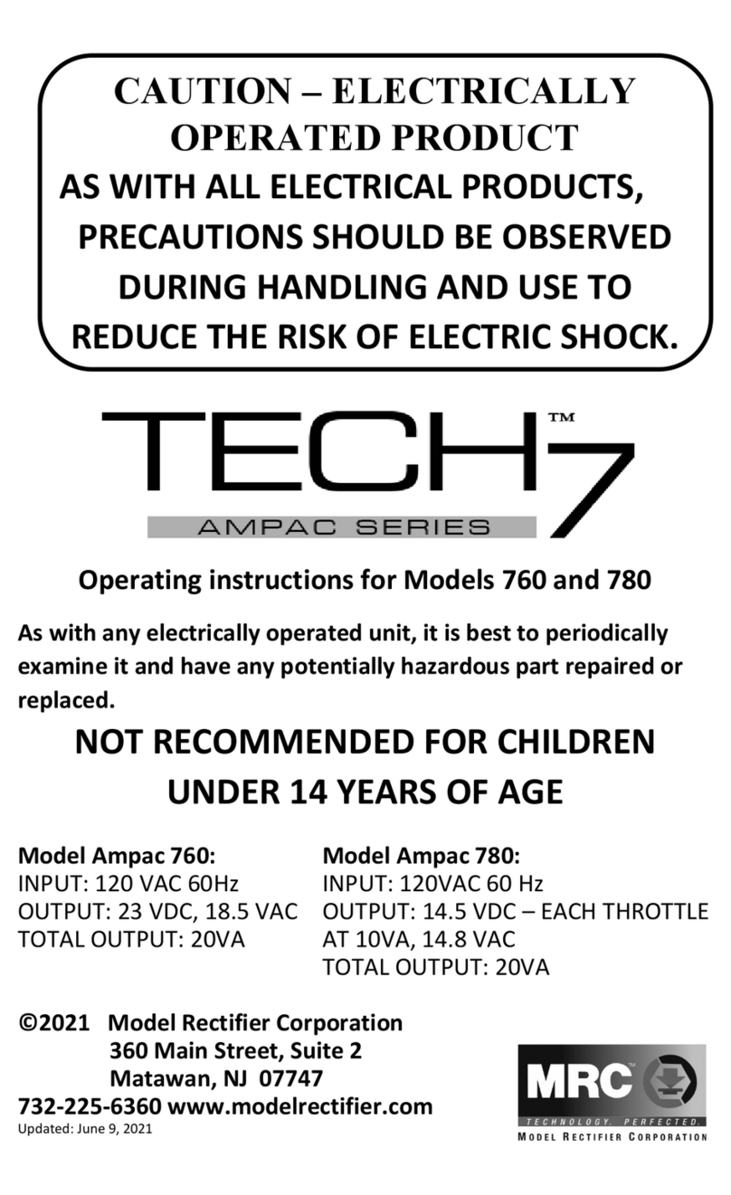 MRC TECH7 Ampac 760 User manual
