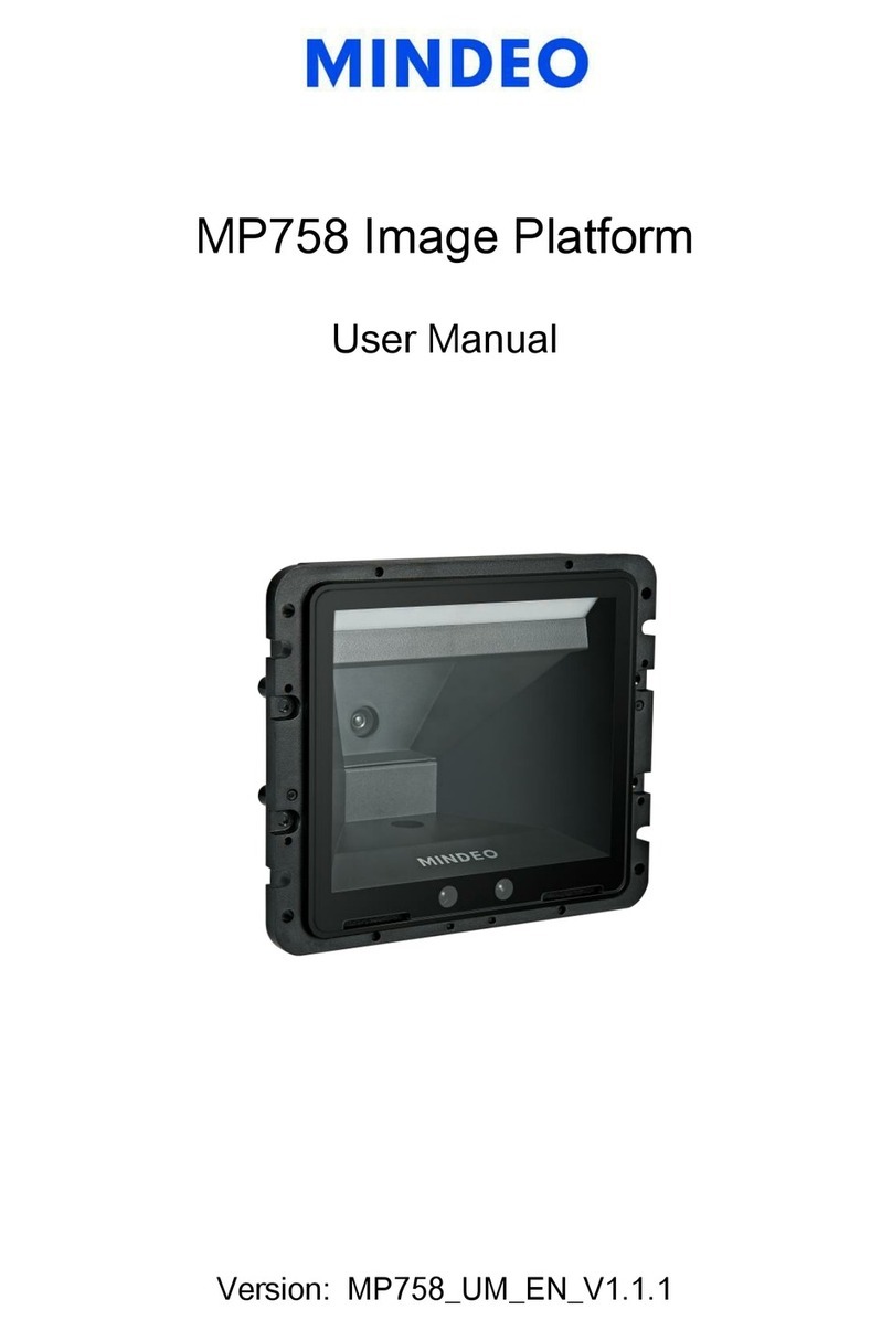 Mindeo MP758 User manual Mindeo MP758 User manual