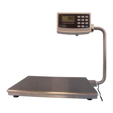 Arlyn Scales 3250 Series user manual