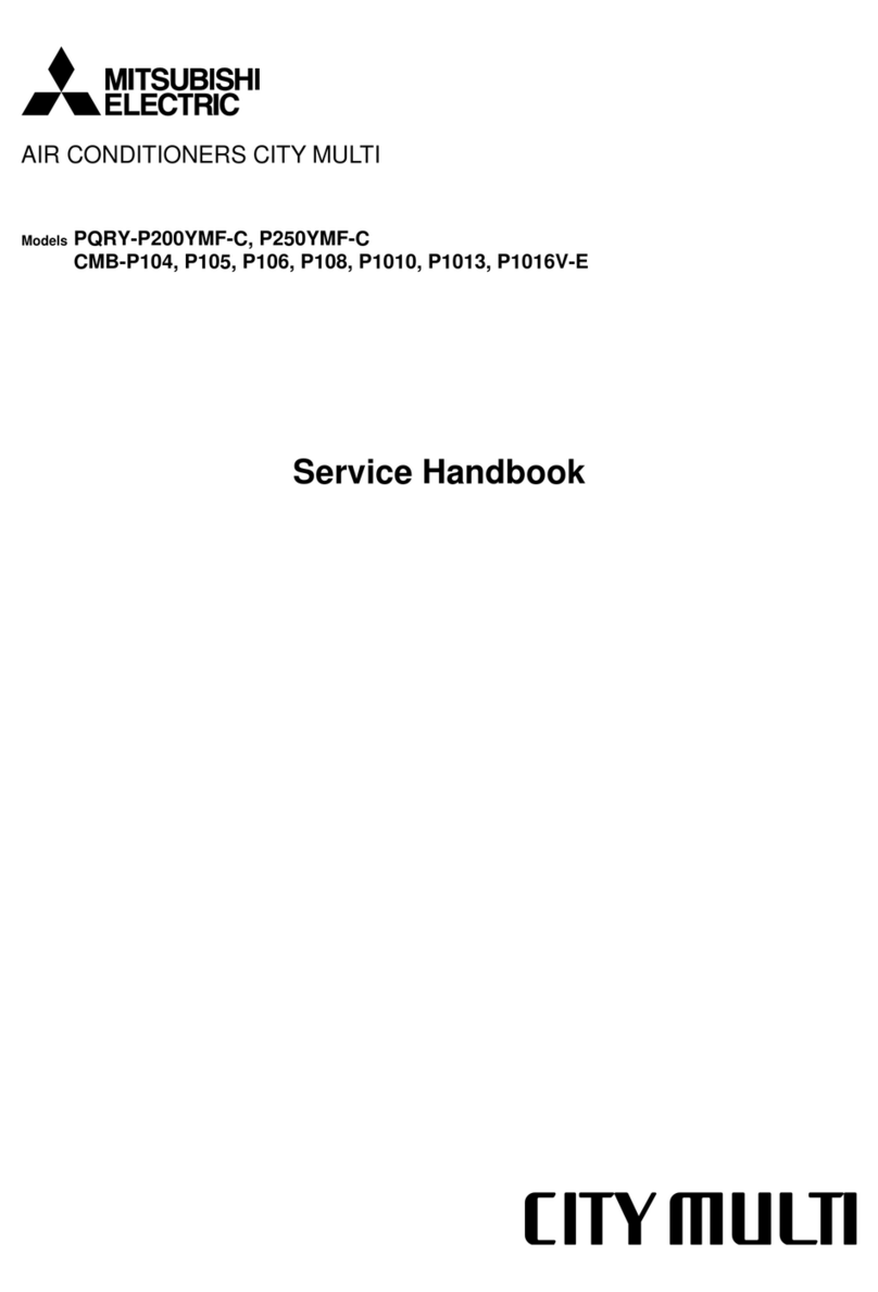 Mitsubishi Electric CITY MULTI PQRY-P200YMF-C How to use Mitsubishi Electric CITY MULTI PQRY-P200YMF-C How to use