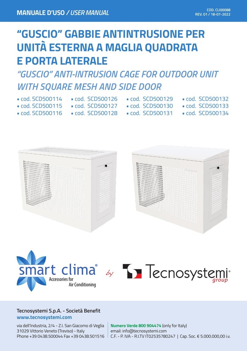 Tecnosystemi Smart Clima GUSCIO user manual