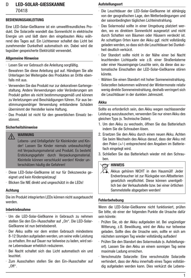 Haushalt International 70418 manual
