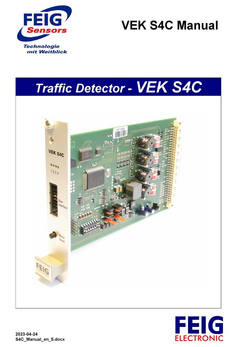 Feig Electronic VEK S4C User manual
