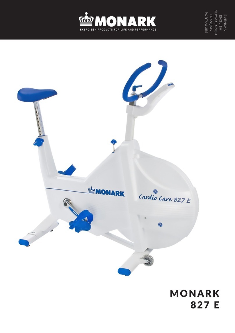 Monark 827E User manual