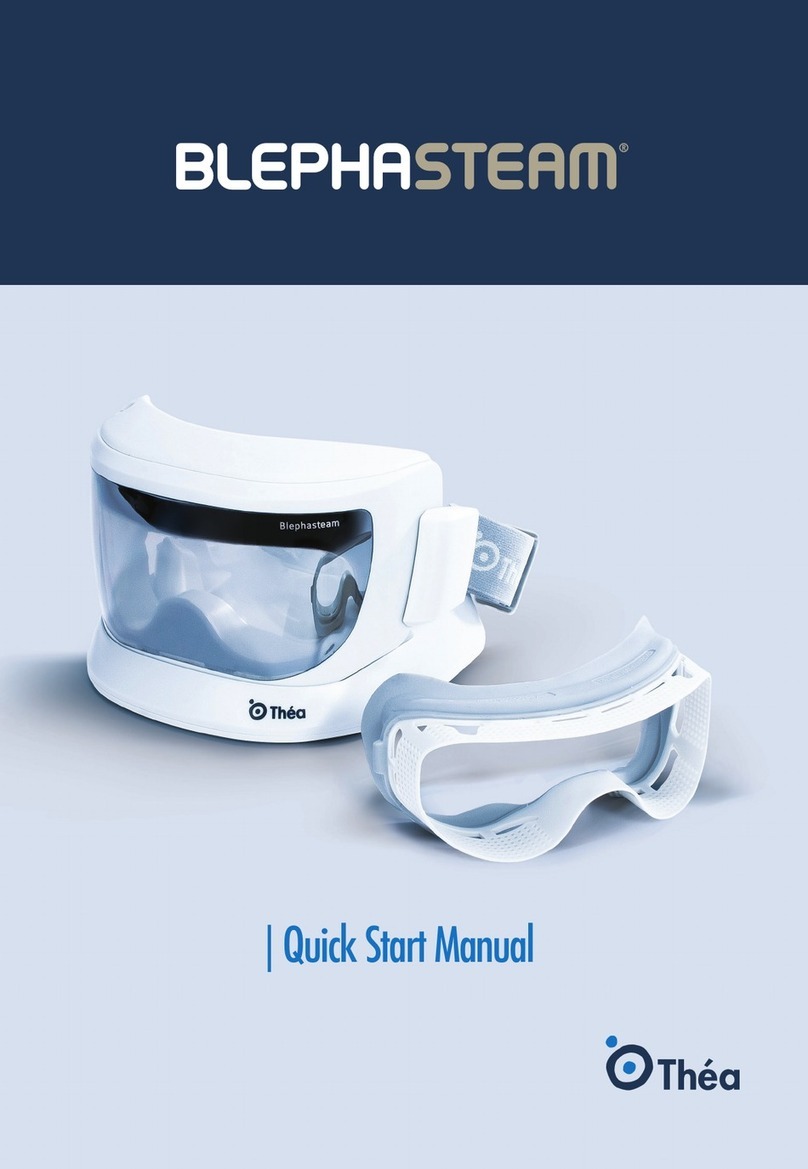 Théa BLEPHASTEAM Quick start manual