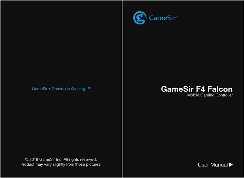 GameSir F4 Falcon User manual
