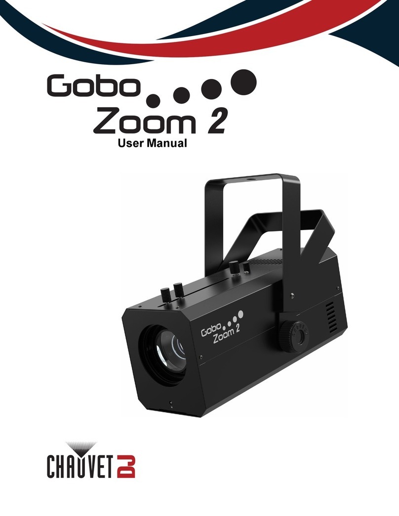 Chauvet DJ Gobo Zoom 2 User manual