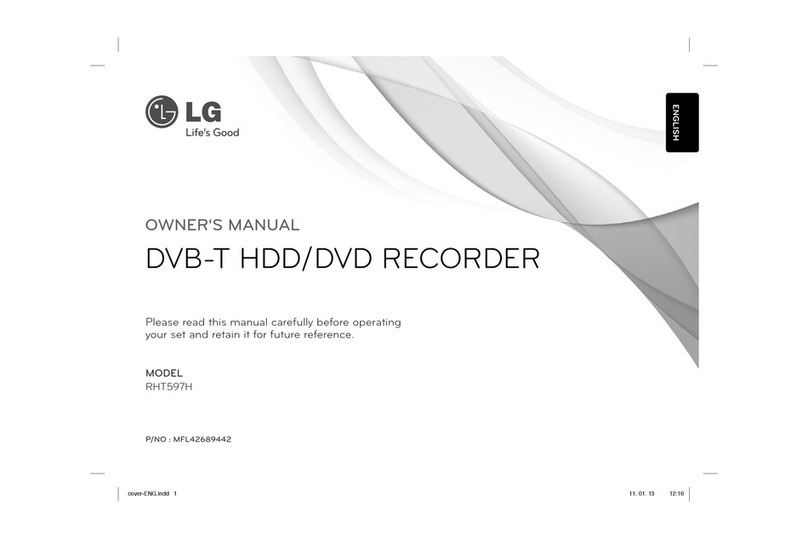 LG RHT597H User manual