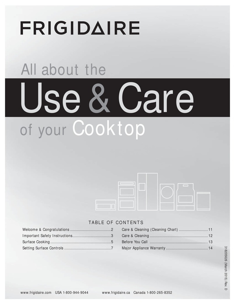 Frigidaire FPEC3077R use & care