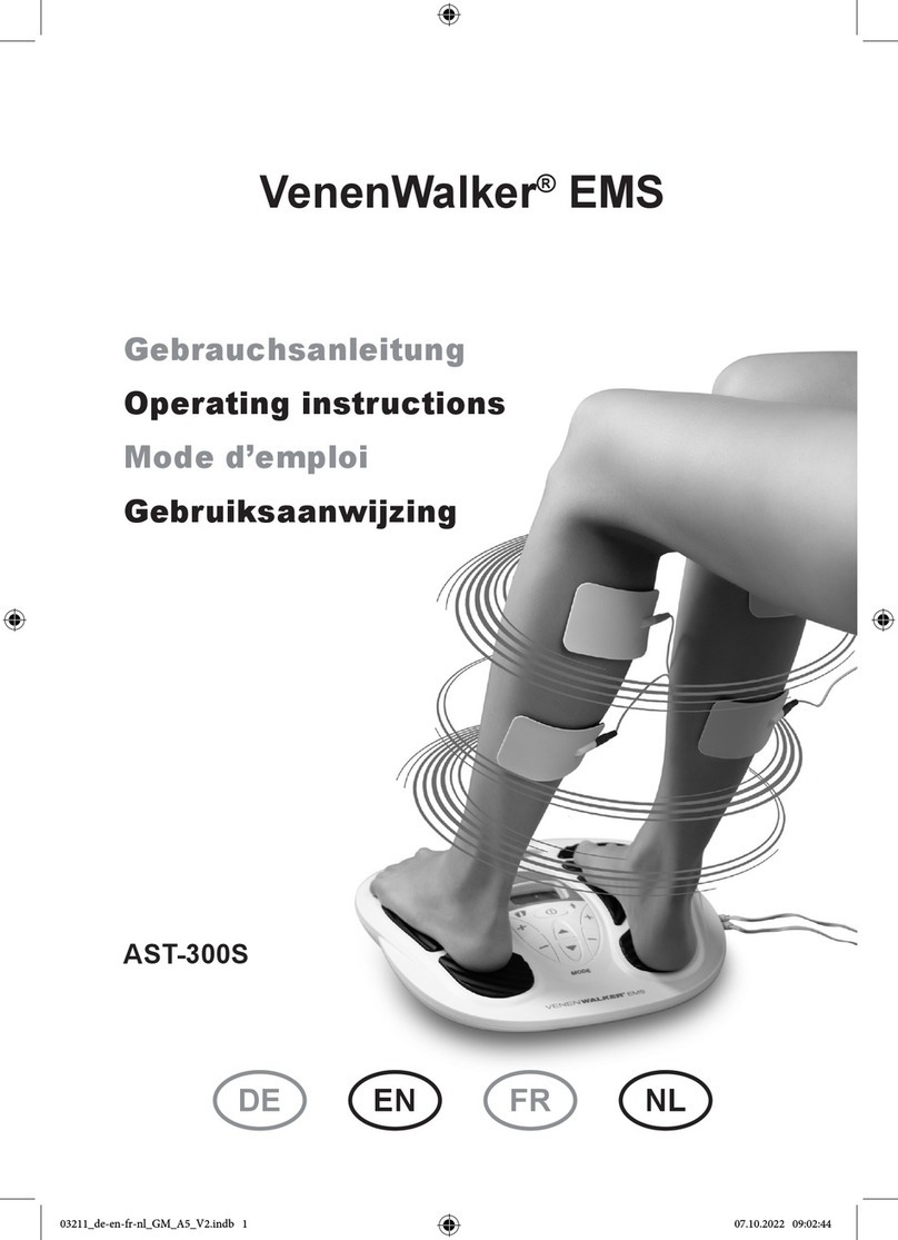 VenenWalker EMS operating instructions