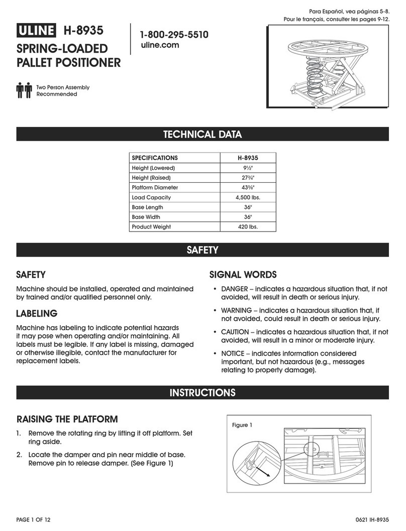 U-Line H-8935 quick start guide