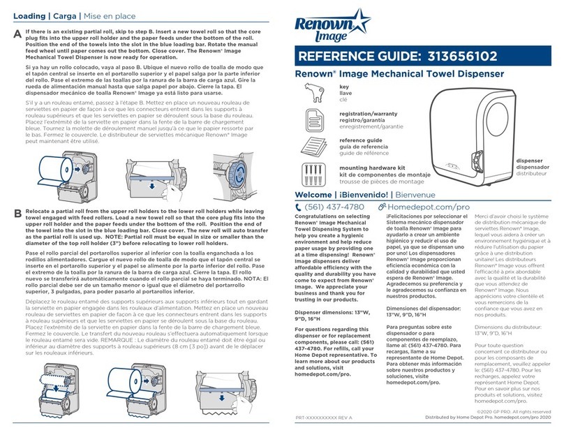 Renown 313656102 quick start guide