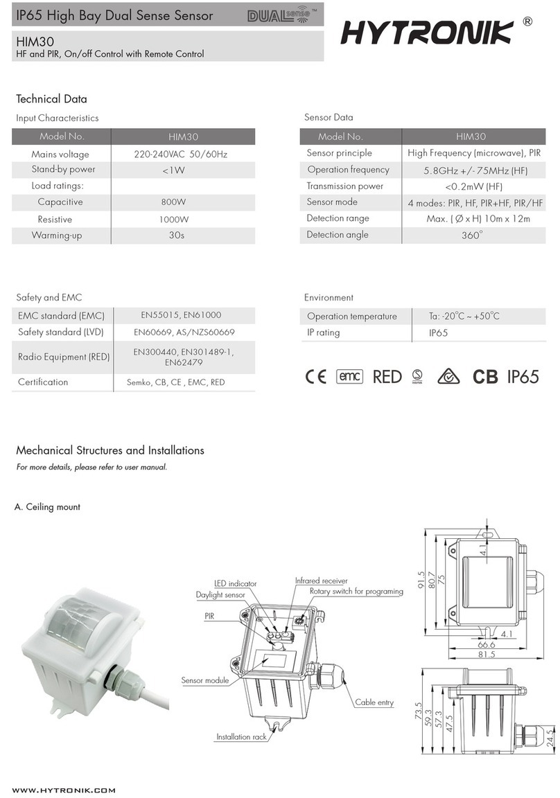 Hytronik HIM30 manual