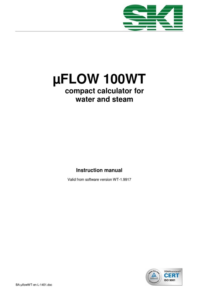SKI mFLOW 100WT instruction manual