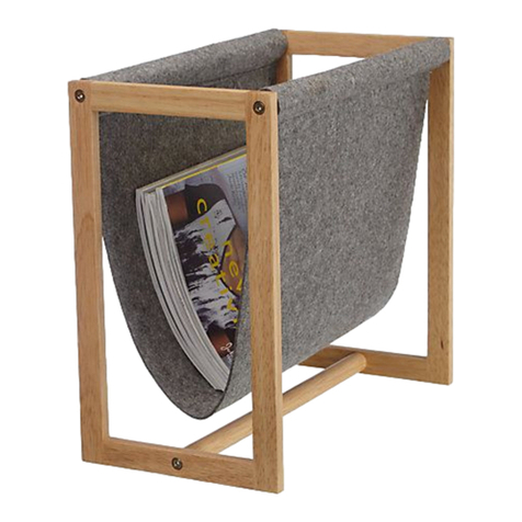 John Lewis FELT MAGAZINE RACK 57020306 User manual