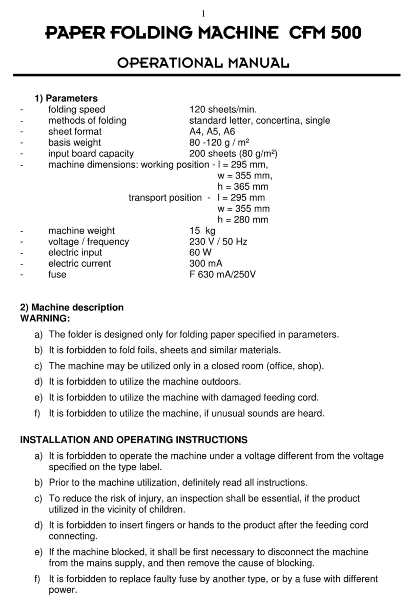 Cyklos CFM 500 Quick start guide