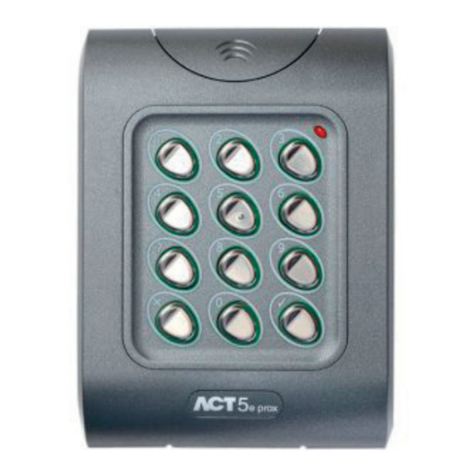 ACT 5e prox Operating & installation instructions