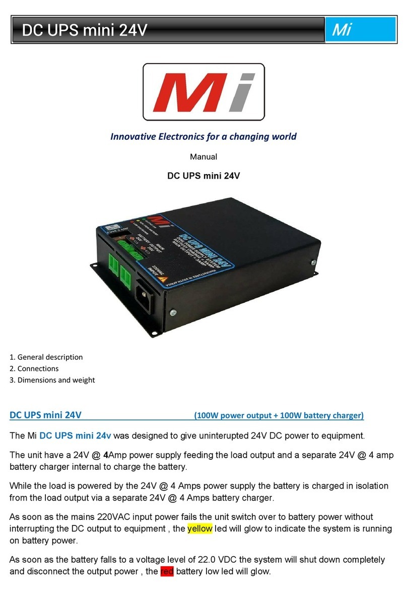 Mi DC UPS mini 24V manual