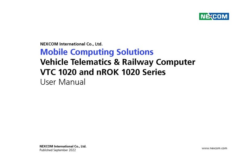 Nexcom nROK 1020 Series User manual